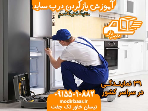 آموزش بازکردن درب ساید
