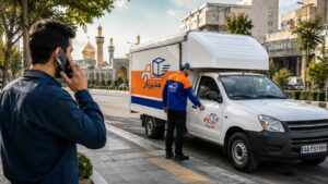 برای سفارش وانت بار تلفنی مشهد، ثبت درخواست وانت، استعلام قیمت، کرایه و هماهنگی سرویس فوری، اطلاعات سفارش خود را تلفنی اعلام کنید