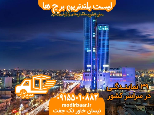 لیست بلندترین برج ها