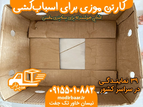 کارتن موزی برای اسباب‌کشی