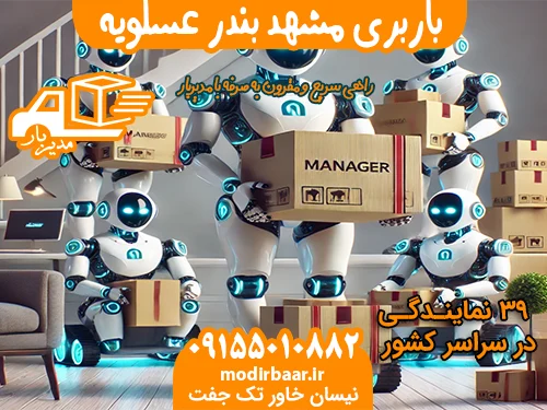 باربری مشهد بندر عسلویه