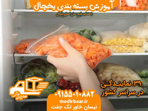 آموزش بسته بندی یخچال