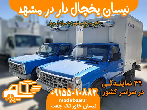 نیسان یخچال دار در مشهد