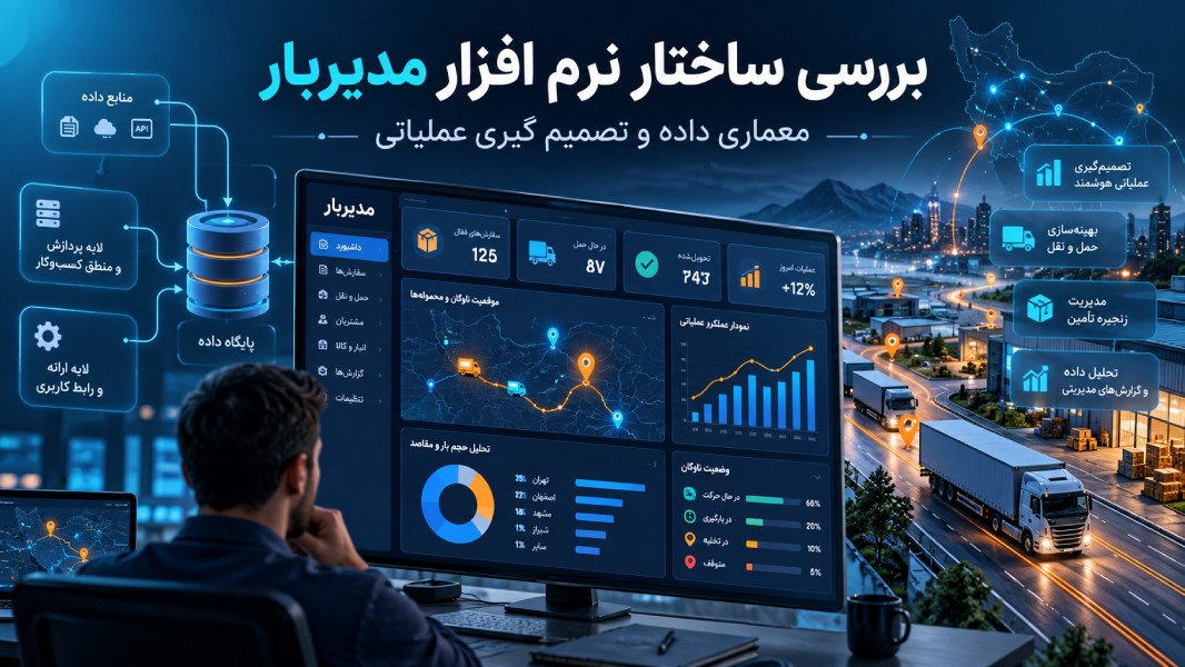 بررسی ساختار نرم افزار مدیربار؛ معماری داده و تصمیم گیری عملیاتی